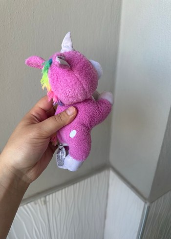  Beden Pembe Renkli Peluş Unicorn Oyuncak