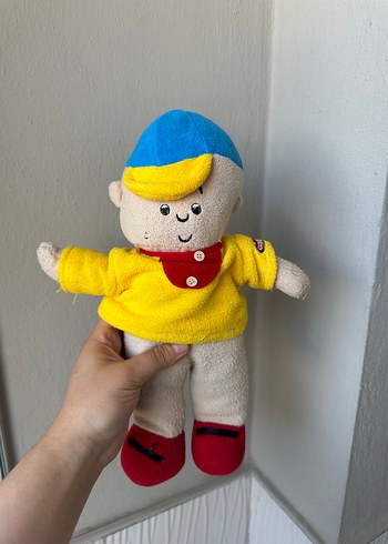 Renkli Sarı Peluş Oyuncak Bebek
