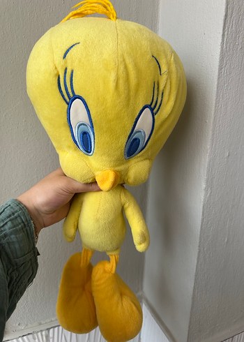 Sarı Renkli Peluş Oyuncak Kuş