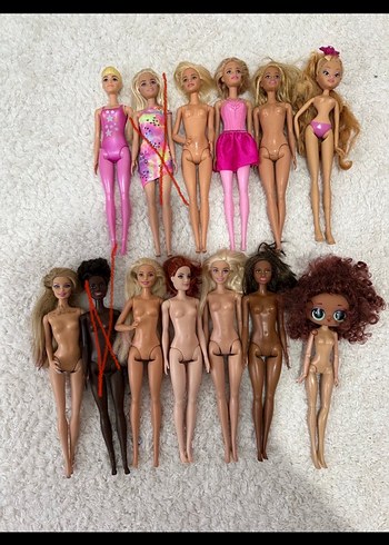 Barbie Pembe Renkli Bebek Evi ve Bebek Seti