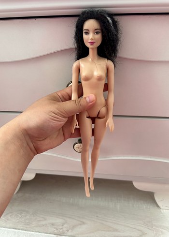 Saçlı Ten Rengi Bebek Oyuncak