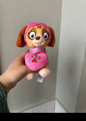 Beden Pembe Peluş Oyuncak Kalpli