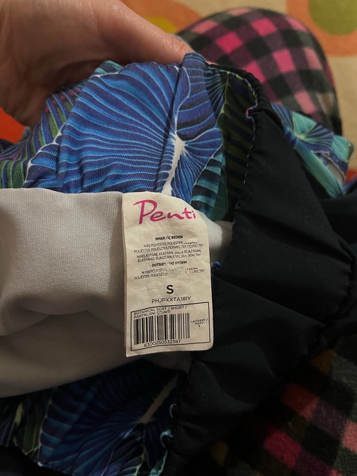 PENTİ Kadın Lacivert Mini Spor Şort - Görsel 4