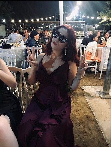 Zara Mürdüm Abiye Elbise