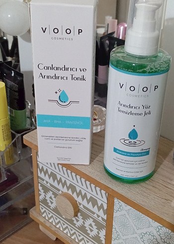 Diğer VOOP Canlandırıcı ve Arındırıcı Tonik ve yüz yıkama jeli
