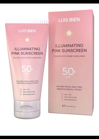 Bioderma Luis Bien Aydınlatıcı Pembe Güneş Kremi SPF 50