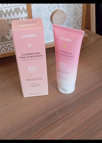 Luis Bien Aydınlatıcı Pembe Güneş Kremi SPF 50