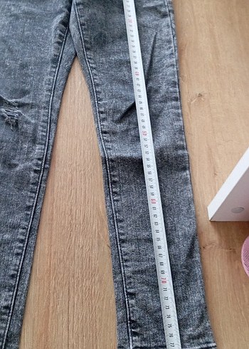 8 Yaş Beden gri Renk Kot Pantolon