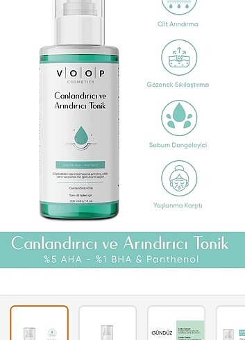 Voop marka arındırıcı tonik