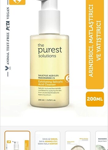 The purest solution Yıkama jeli 