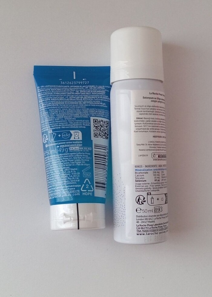 Yıkama jeli ve termal su - Görsel 2