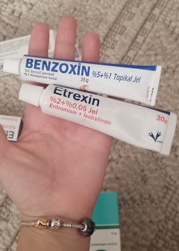 Etrexin Jel 30g, Benzoxin Jel 25g, SivEx Losyon 50g - Görsel 3