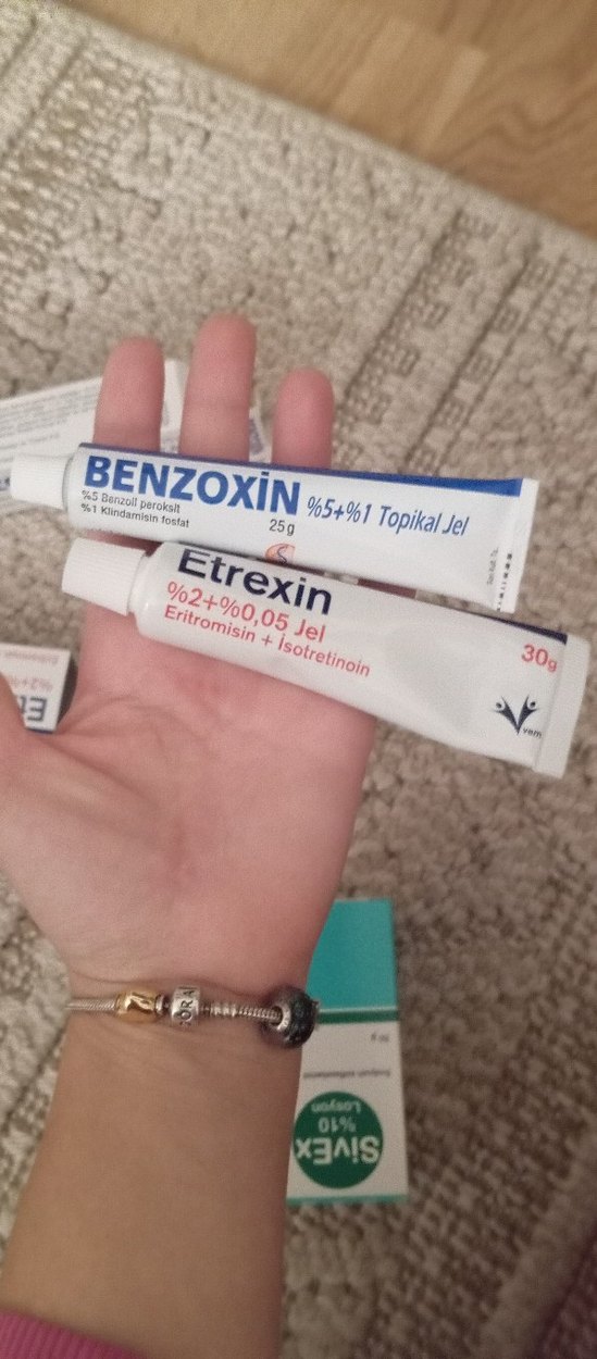 Etrexin Jel 30g, Benzoxin Jel 25g, SivEx Losyon 50g - Görsel 3