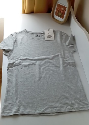 8 Yaş Beden Gri t-shirt