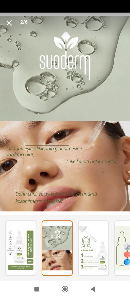 Suoderm Leke Karşıtı ve Cilt Tonu Eşitleyici Serum 30ml - Görsel 3