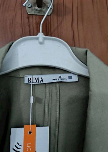 haki yeşili Uzun Kollu  Kadın Blazer Ceket - Görsel 3