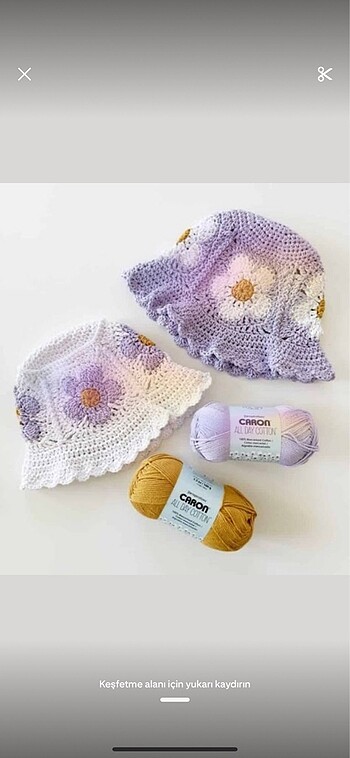 Örgü Pinterest şapka
