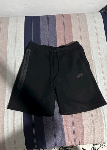 Nike Siyah Tech fleece 24s şort
