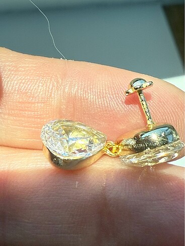 swarovski Tragus gümüş küpe