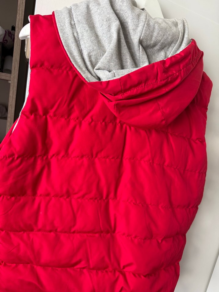 Kırmızı Adidas Kadın Şişme Yelek - Görsel 5