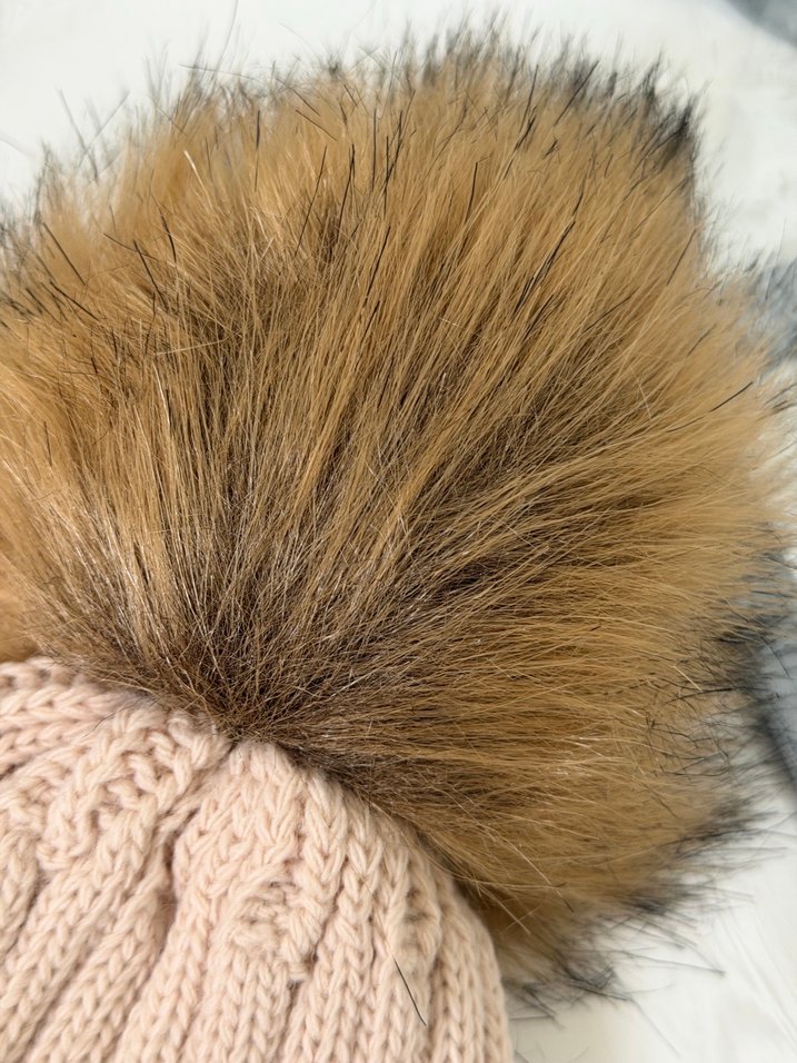 Moncler Bej Kadın Örgü Bere - Görsel 2