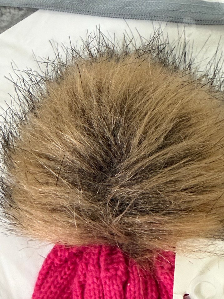 Moncler Pembe Örgü Kadın Bere - Görsel 2