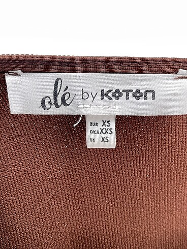 xs Beden çeşitli Renk Koton Bluz %70 İndirimli.