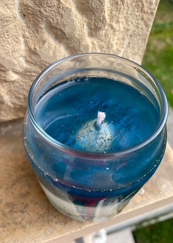 Mavi Deniz Temalı Mumluk - Görsel 3