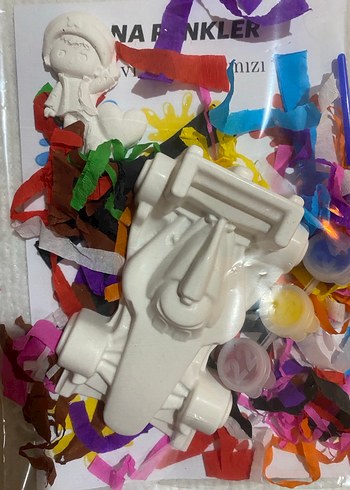 Renkli Parti Boyama Seti - Görsel 6