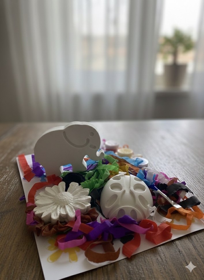 Renkli Parti Boyama Seti - Görsel 2