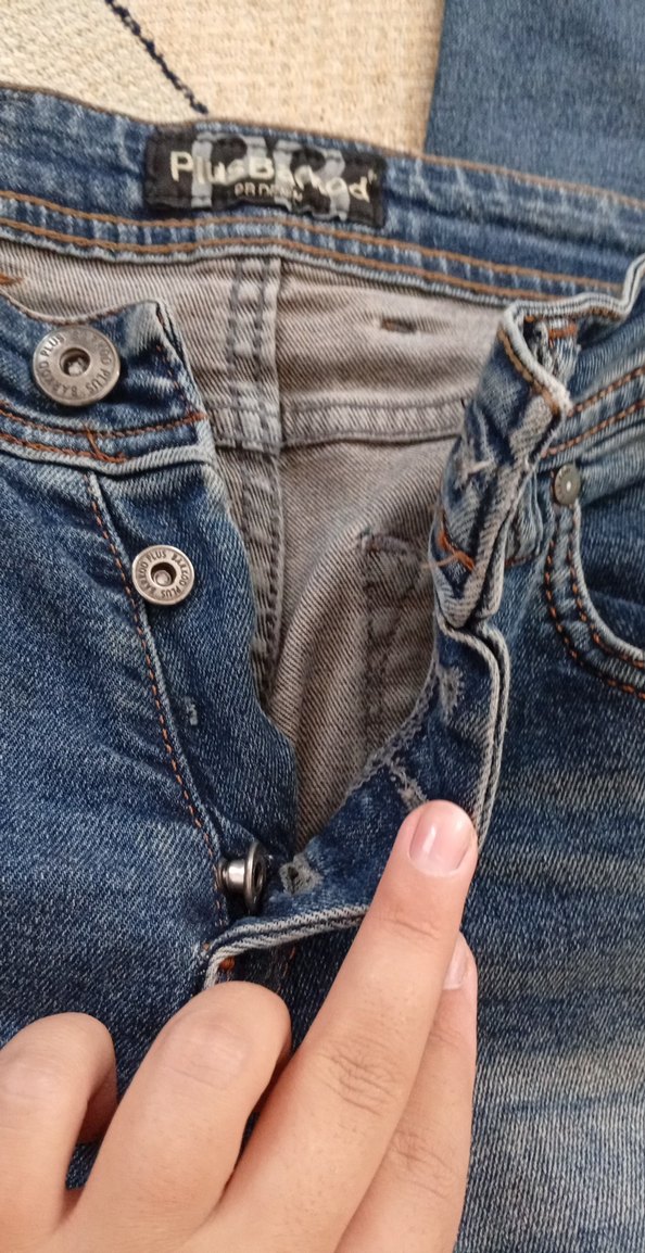 Kadın Mavi Regular Fit Midi Kot Pantolon - Görsel 5