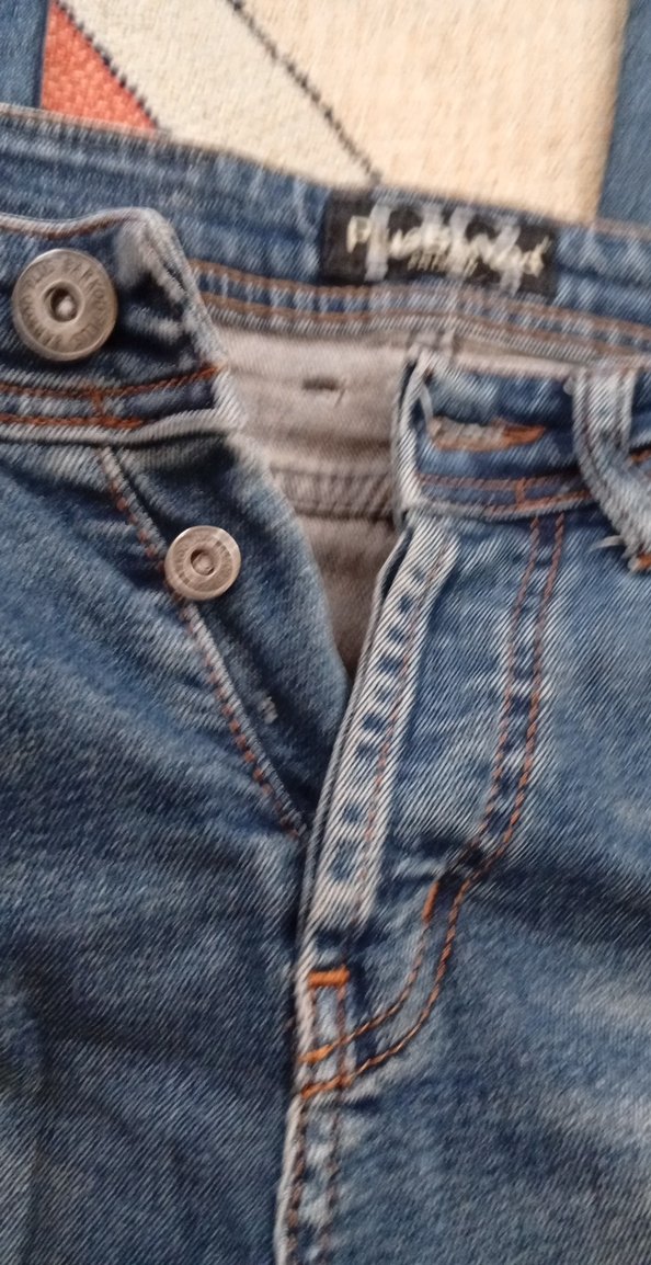 Kadın Mavi Regular Fit Midi Kot Pantolon - Görsel 4