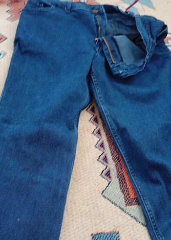 Kadın Mavi Denim Normal Kesim Jean - Görsel 6