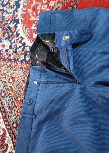 Düğmeli Lacivert Erkek Takım Ceketi - Görsel 9