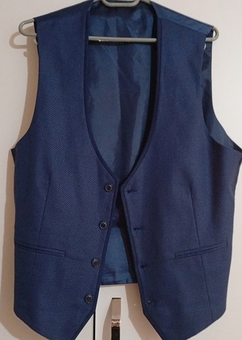 Düğmeli Lacivert Erkek Takım Ceketi - Görsel 6