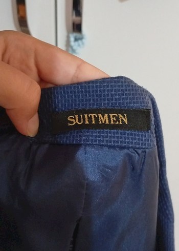 Düğmeli Lacivert Erkek Takım Ceketi - Görsel 7