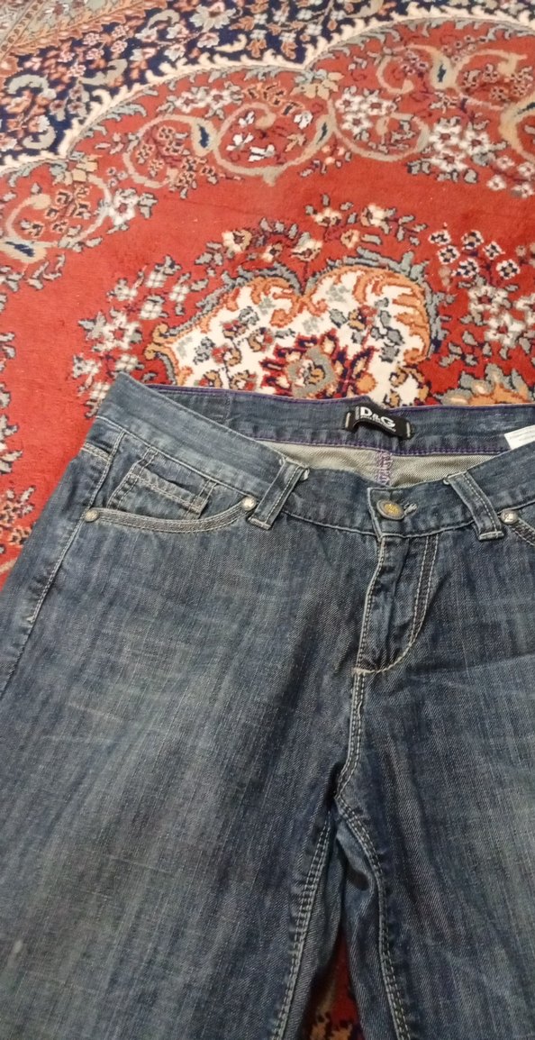 Gevşek Kesim Midi Kot Pantolon - Görsel 4