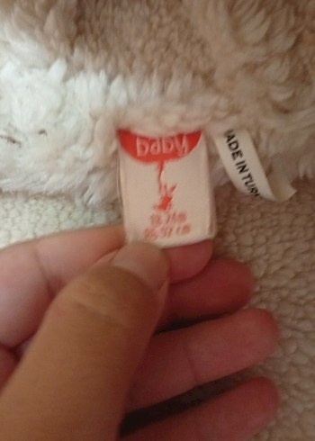 Kürklü Kapüşonlu Kahverengi kız Çocuk Kabanı - Görsel 7