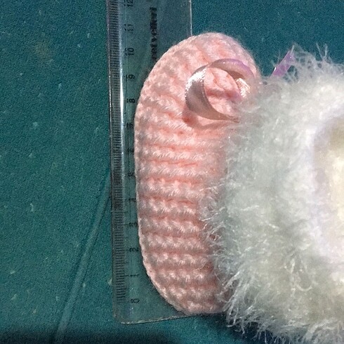 Örgü bebek bot - Görsel 5