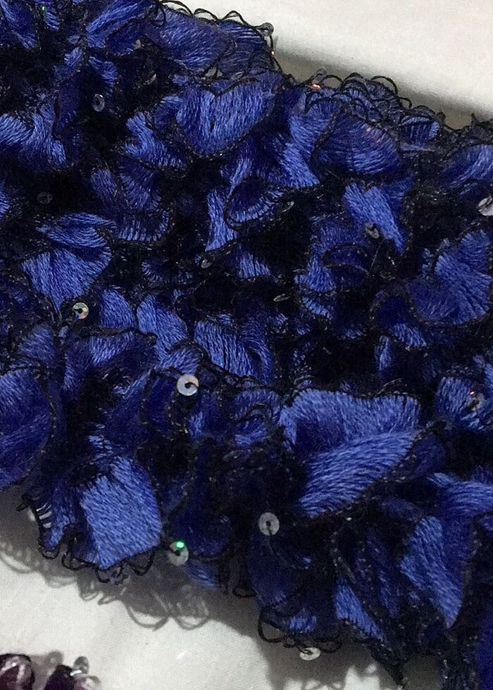 Abiye fular atkı - Görsel 4