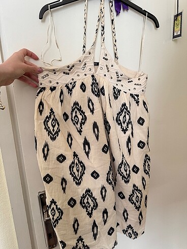 zara keten salas mini elbise