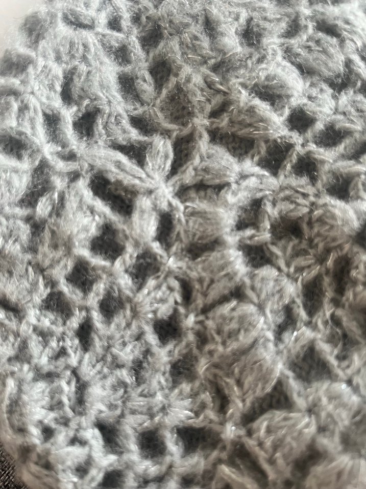 Gri Örgü bere - Görsel 5