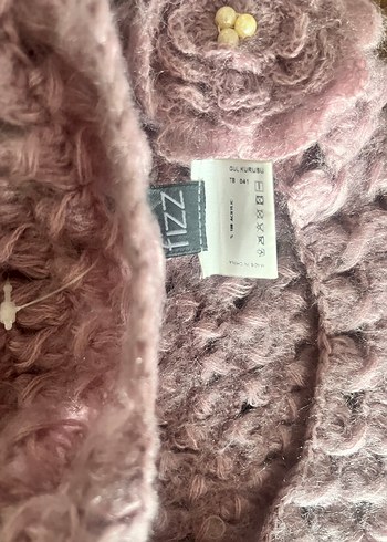 Gül kurusu renginde Örgü Kadın Bere - Görsel 4