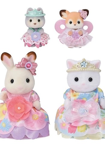 Beden Renk Sylvanian Families Çiçekli Prensesler Seti Beyaz İran Kedisi
