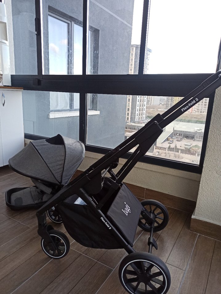 Bagi Flex-fold 2 Bebek Arabası + Maxi-Cosi Puset ve Adaptör - Görsel 4