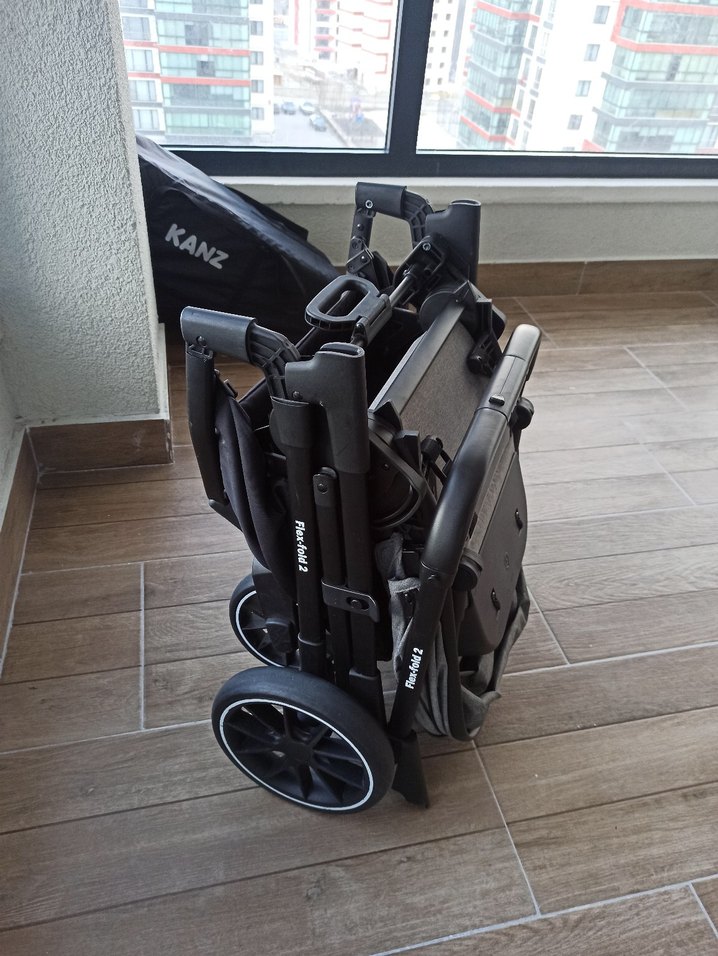 Bagi Flex-fold 2 Bebek Arabası + Maxi-Cosi Puset ve Adaptör - Görsel 5