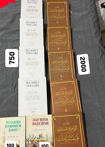Osmanlıca Kitap Seti: Selamet Yolları ve Dört Büyük Halife Devri