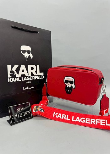 KARL LAGERFELD-Deri Kadın Bel Çantası