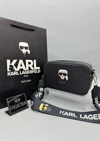 Karl Lagerfeld Deri Çapraz Çanta