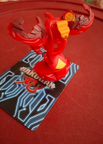  Kırmızı Bakugan Figür Oyuncak